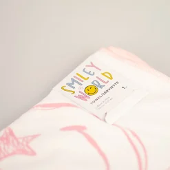 Asciugamano Grande Collezione Smiley World - Rosa