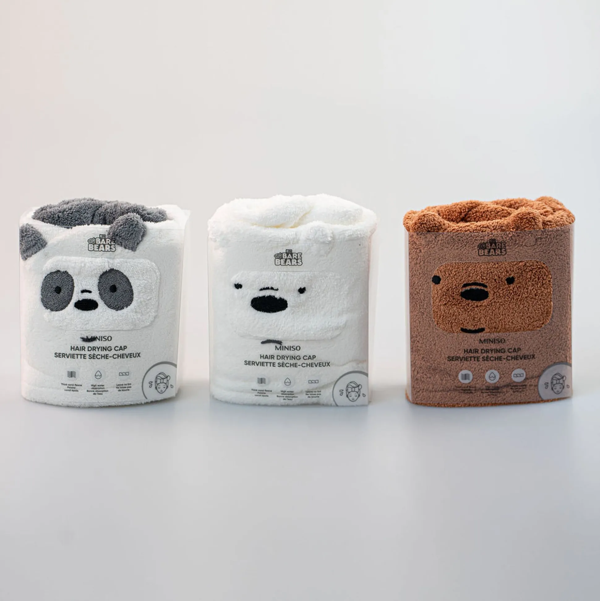 Asciugamano Per Capelli We Bare Bears (1Pz)