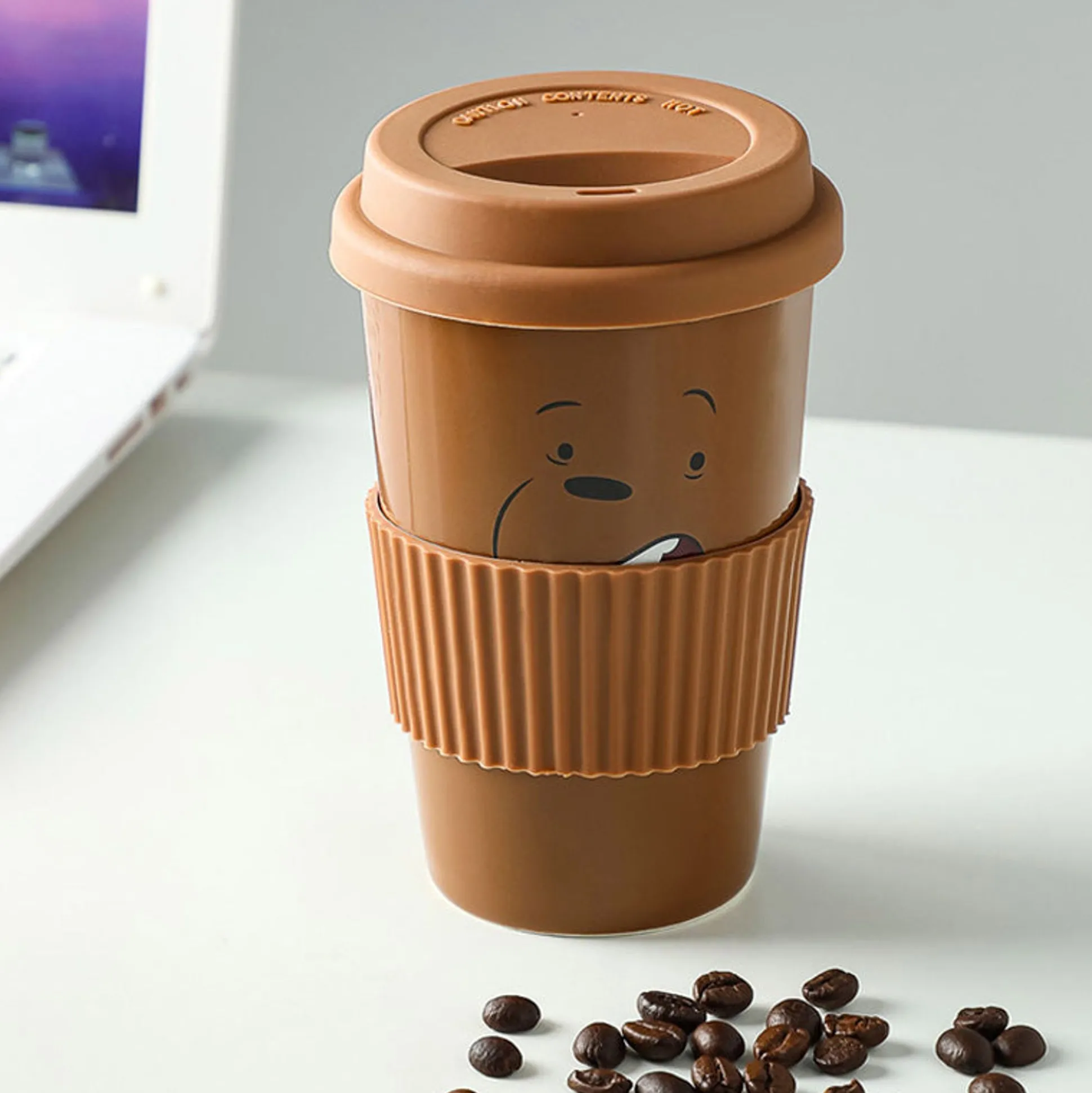 Bicchiere In Ceramica - Orso - We Bare Bears