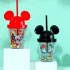 Borraccia Con Cannuccia Collezione Disney - (1Pz)