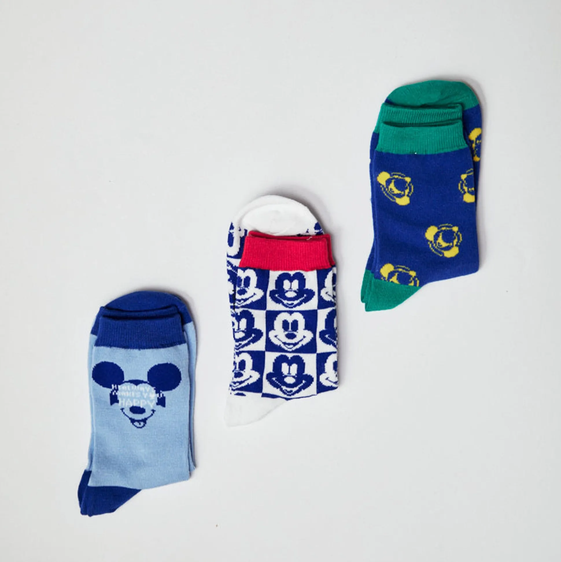 Calzini Mickey Mouse - Disney 100 Anni (3Paia)
