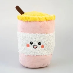 Cuscino The Con Latte Rosa