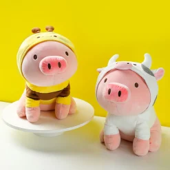 Maialino Vestito Da Mucca