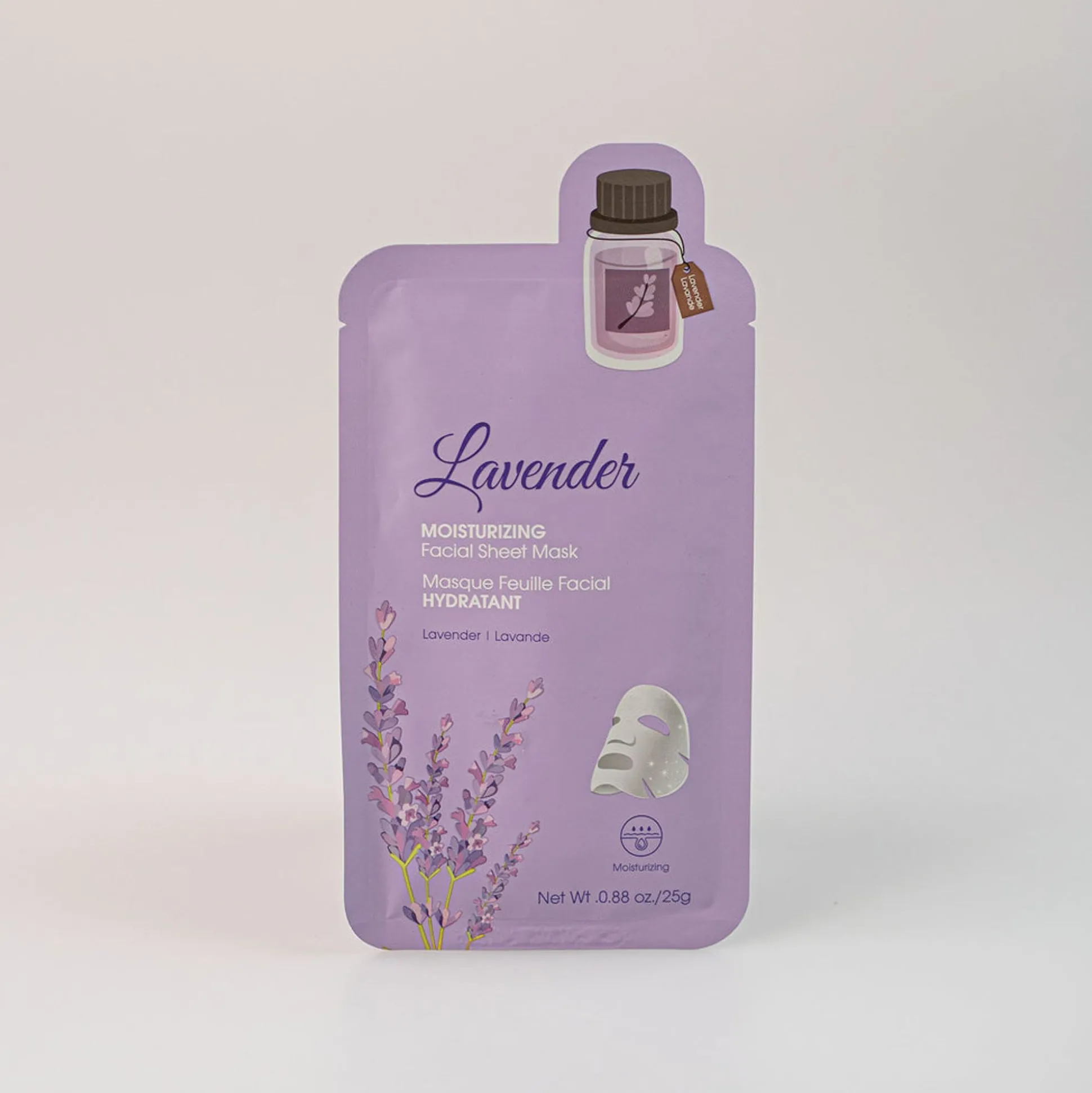 Maschera In Tessuto - Lavanda