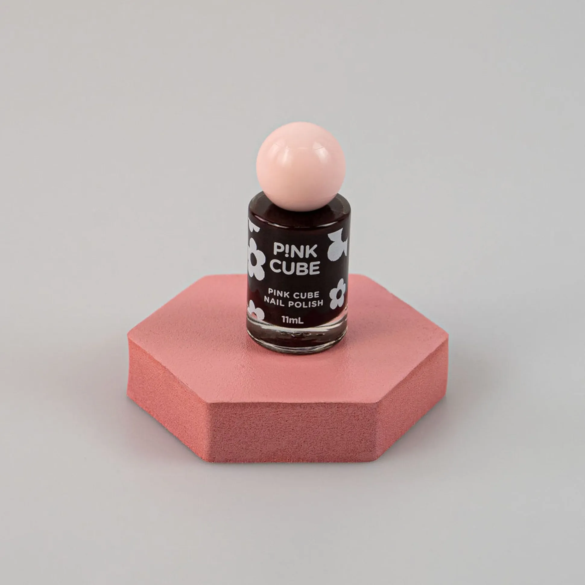 Nail Polish - Pink Cube (14 Burgundy)