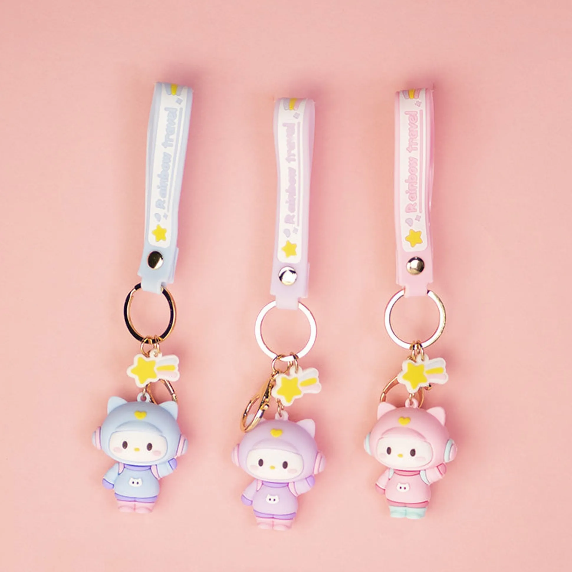 Portachiavi Gattino Spaziale (1Pz)