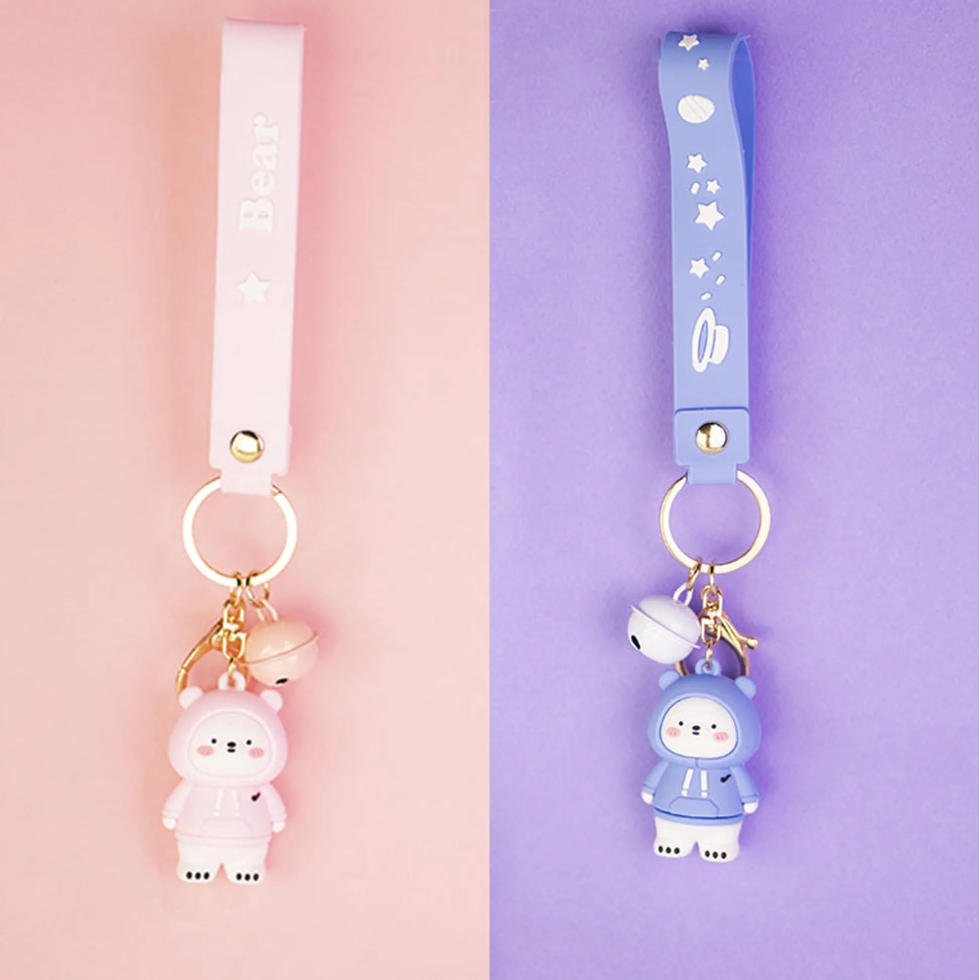 Portachiavi Orsetto Felpa (1Pz)