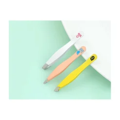 Set 3 Pinzette Sopracciglia