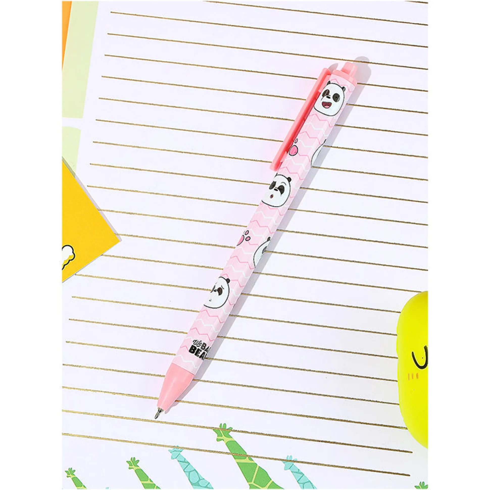 Set Di Penne We Bare Bears Con Panda