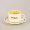 Tazza E Piattino - Collezione Smiley World (200Ml)